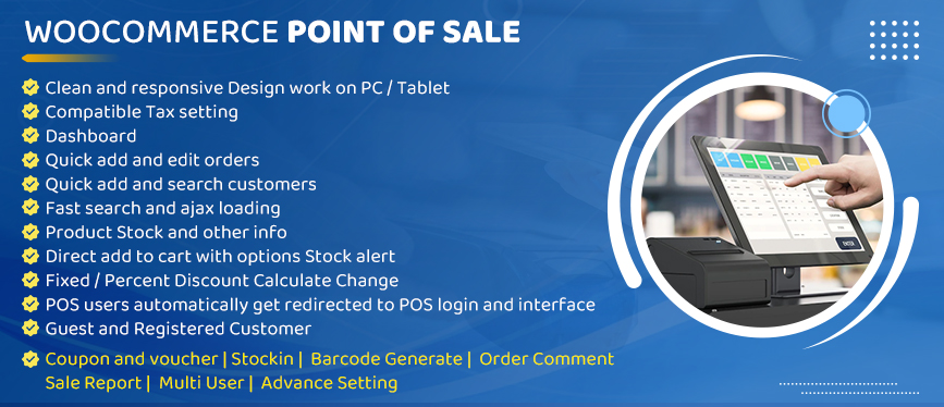 Multipurpose - Point of Sale for WooCommerce