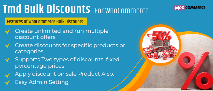 Bulk discount for WooCommerce 