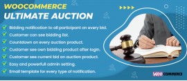 Woocommerce Ultimate Auction