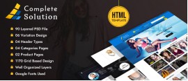Complete Solution Multipurpose  eCommerce Html Template