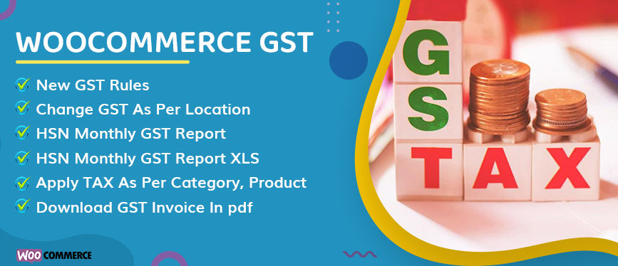 WooCommerce Gst Plugin (Goods and Services Tax)