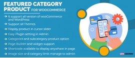 Featured categories product for WooCommerce