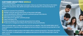 Prestashop Customer Group Price Module