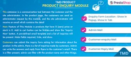 Prestashop Product Enquiry Module